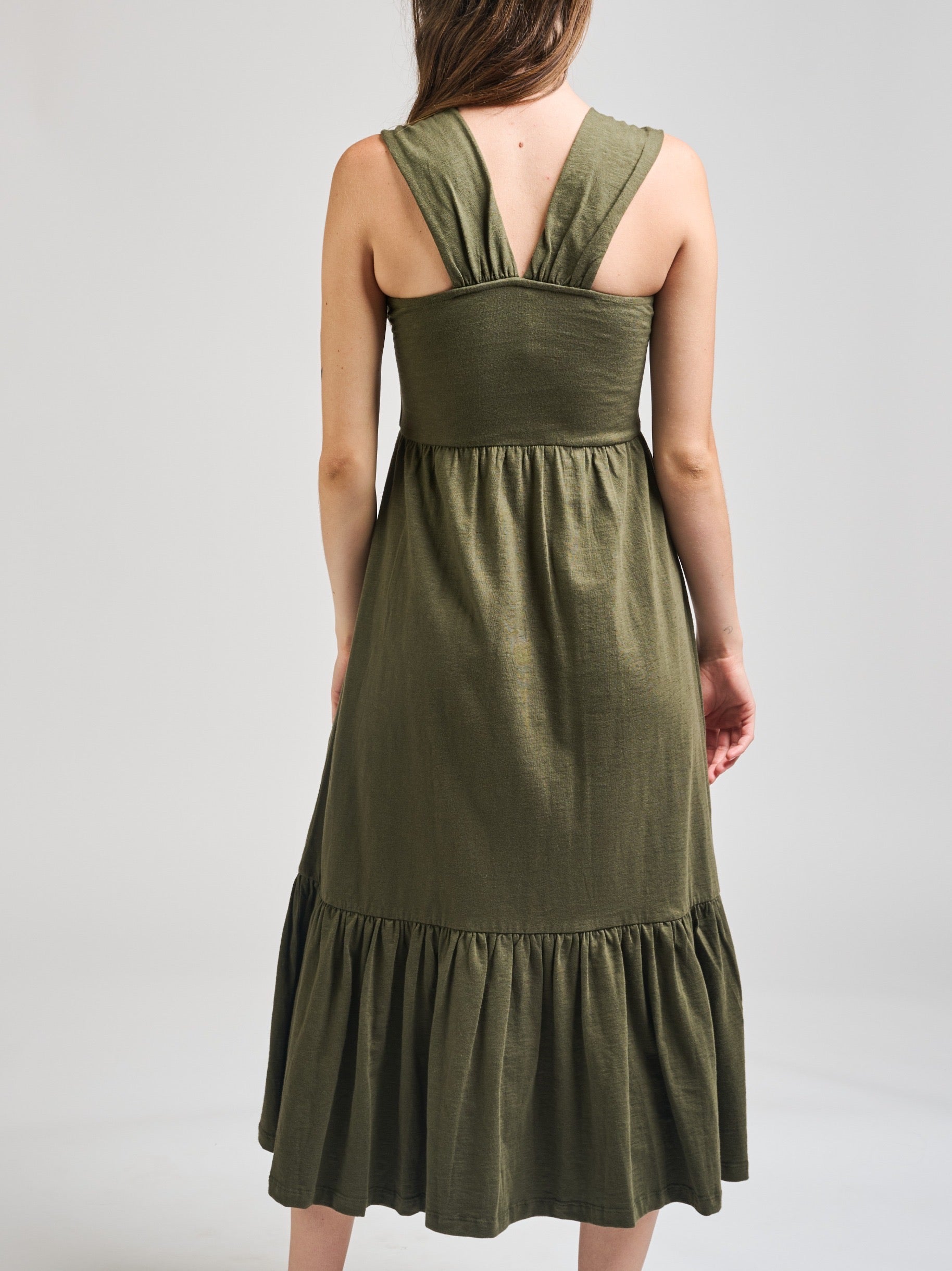 Opal Dress Olive